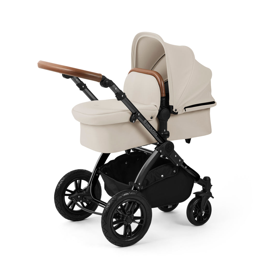 Stomp Luxe 12 Piece Travel System with Nimbus 180° Spin Car Seat & Base