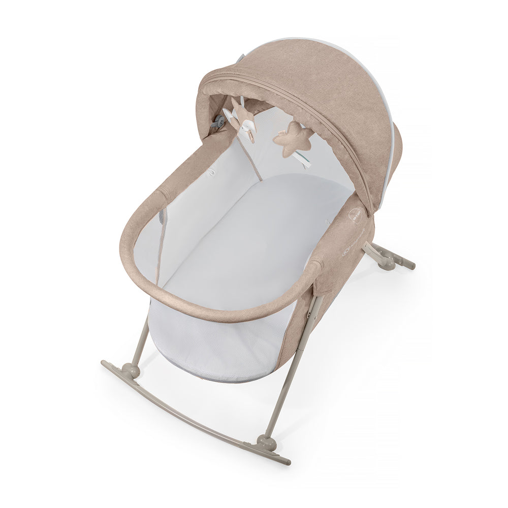 Kinderkraft Lovi 3 in 1 Baby Crib Beige