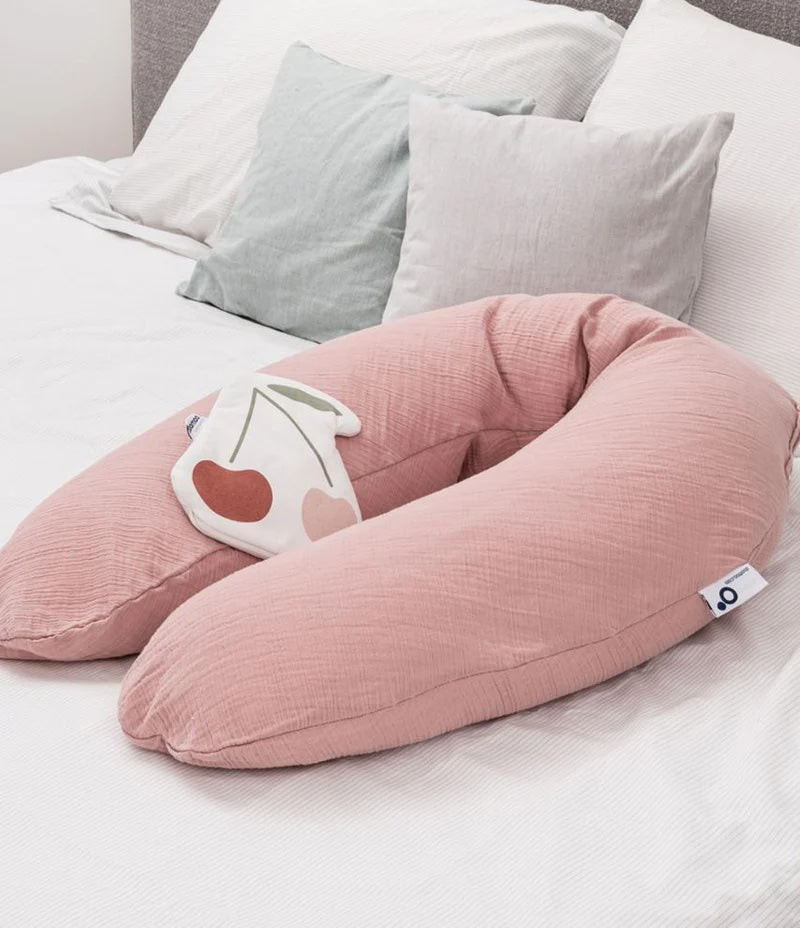Babymoov Doomoo Comfy Big Muslin Maternity Pillow - Almond