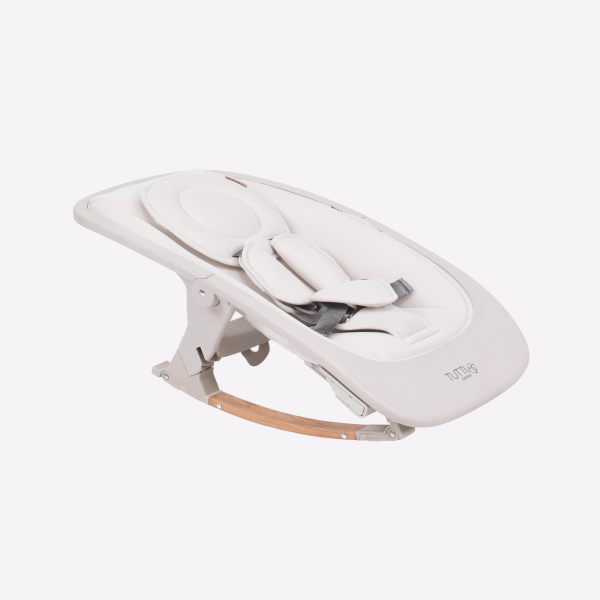 Tutti Bambini Nova Birth to 12 Years Complete Highchair Package - Scandinavian Walnut & Ecru