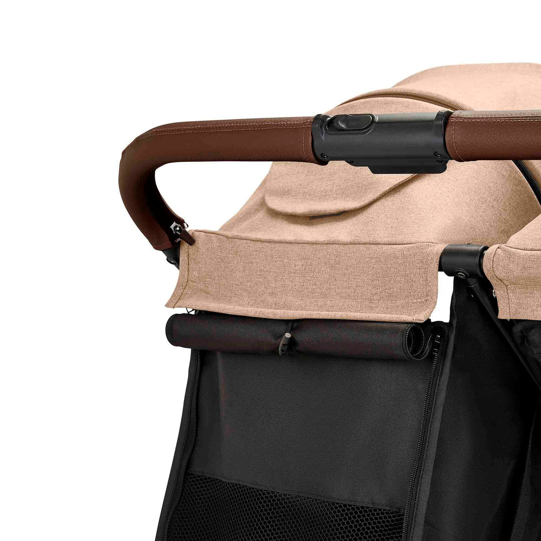 Ickle Bubba Venus Double Stroller - Desert