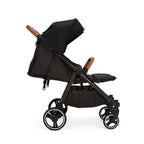 Ickle Bubba Venus Max Double Stroller- Black Tan