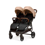 Ickle Bubba Venus Max Double Stroller- Desert