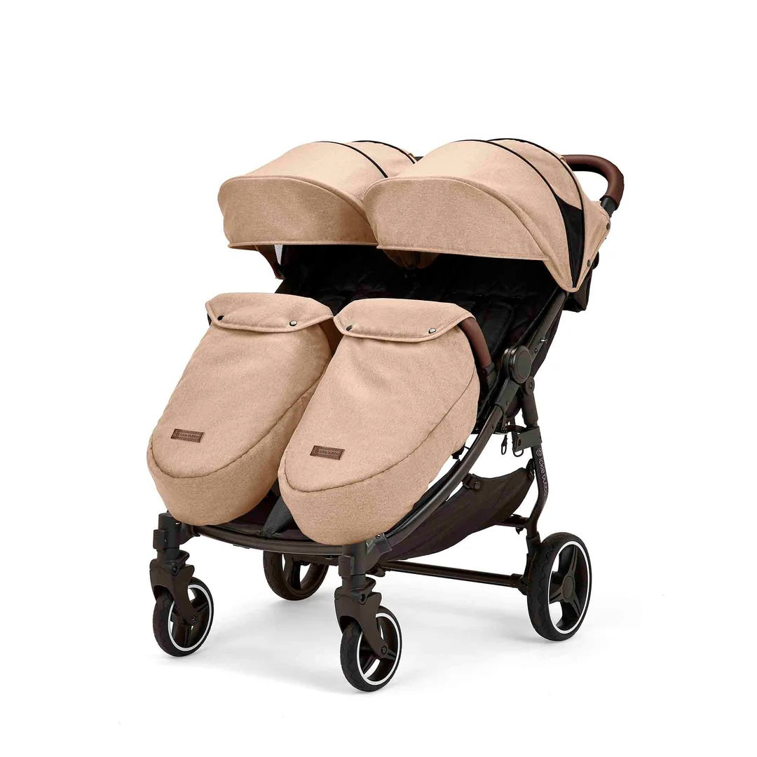 Ickle Bubba Venus Max Double Stroller- Desert