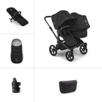 Bugaboo Donkey 6 Double Essential Pushchair Travel Bundle