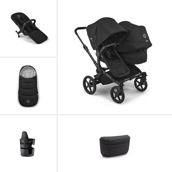 Bugaboo Donkey 6 Double Essential Pushchair Travel Bundle