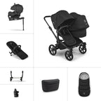Bugaboo Donkey 6 Double Ultimate Newborn Travel Bundle