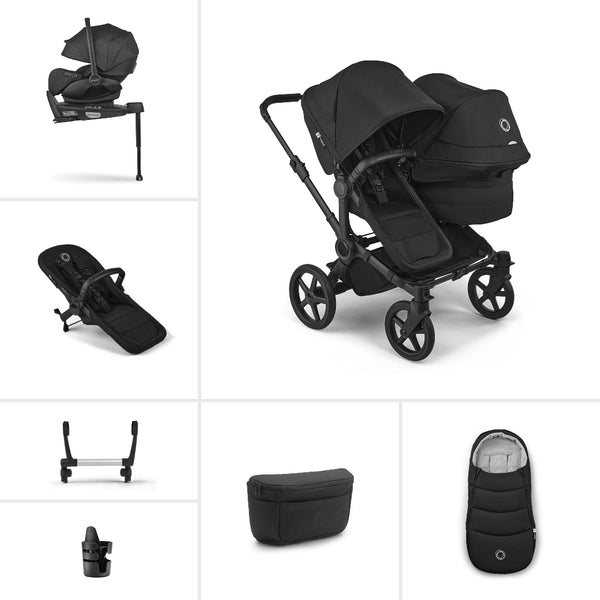 Bugaboo Donkey 6 Double Ultimate Newborn Travel Bundle