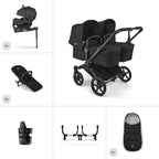 Bugaboo Donkey 6 Twin Ultimate Newborn Travel Bundle