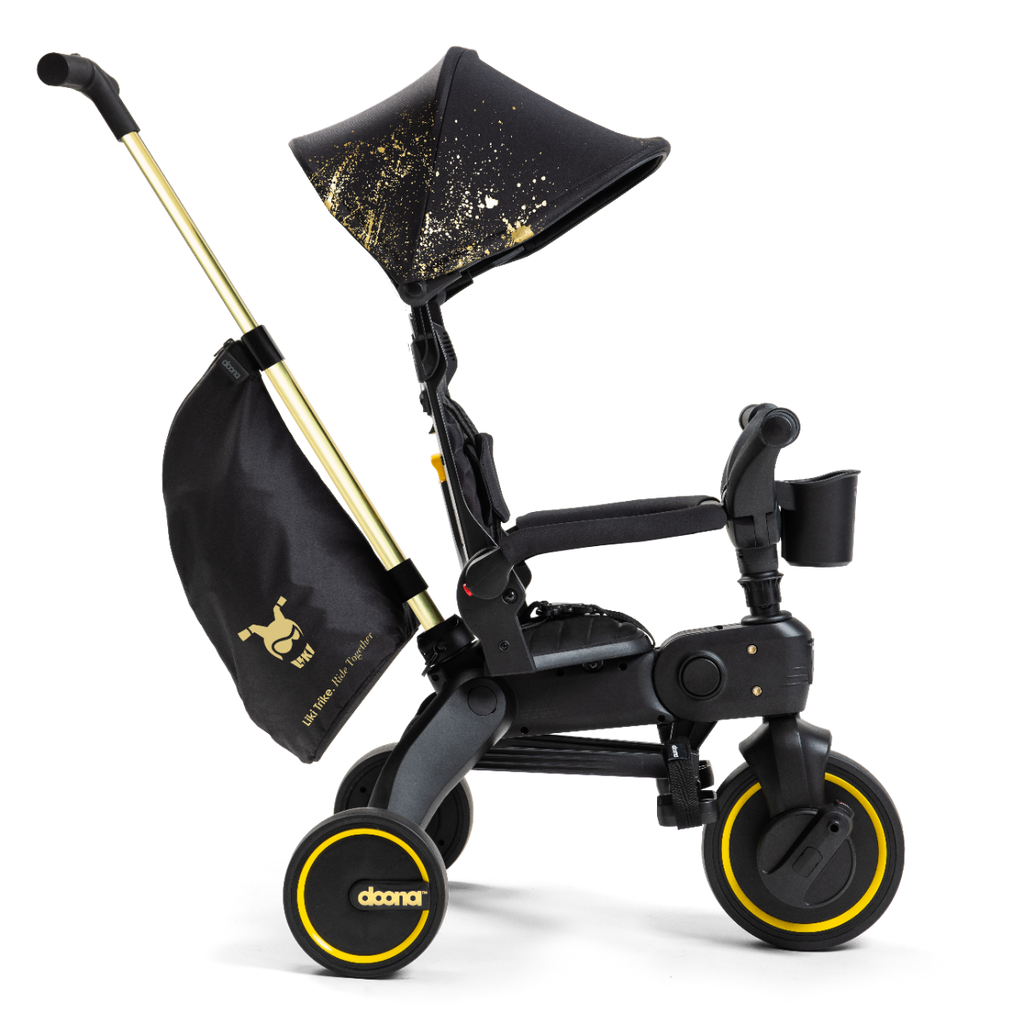 Doona Liki Trike S5 Limited Edition Bike- Black/Gold