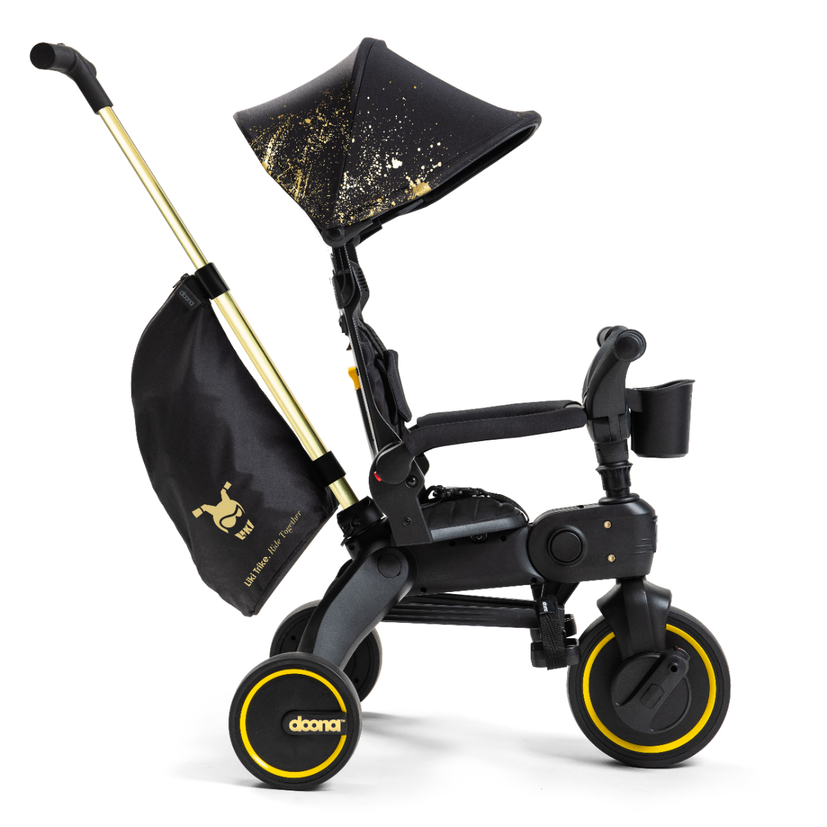 Doona Liki Trike S5 Limited Edition Bike- Black/Gold