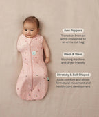 ergoPouch Cocoon Swaddle Bag 2.5 Tog - Oatmeal
