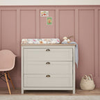 Tutti Bambini Verona 2 Piece Room Set - Dove Grey & Oak