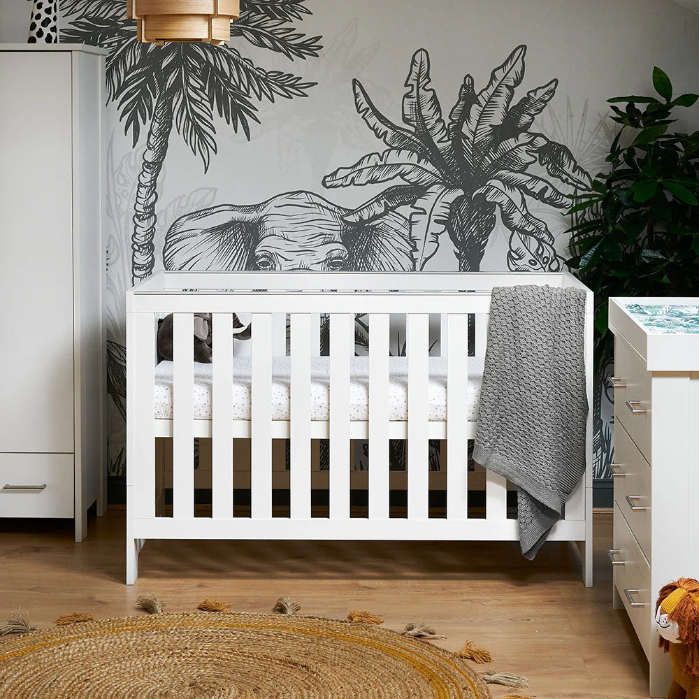 Obaby Nika 3 Piece Room Set -  White Wash