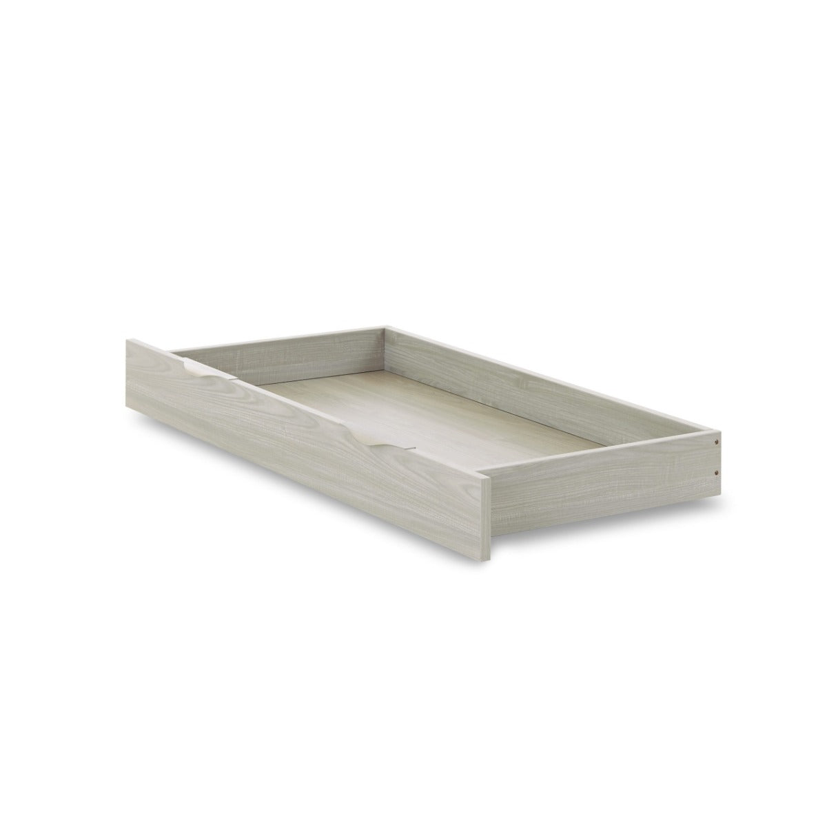 Obaby Nika Cot Bed & Underdrawer - Grey Wash & White
