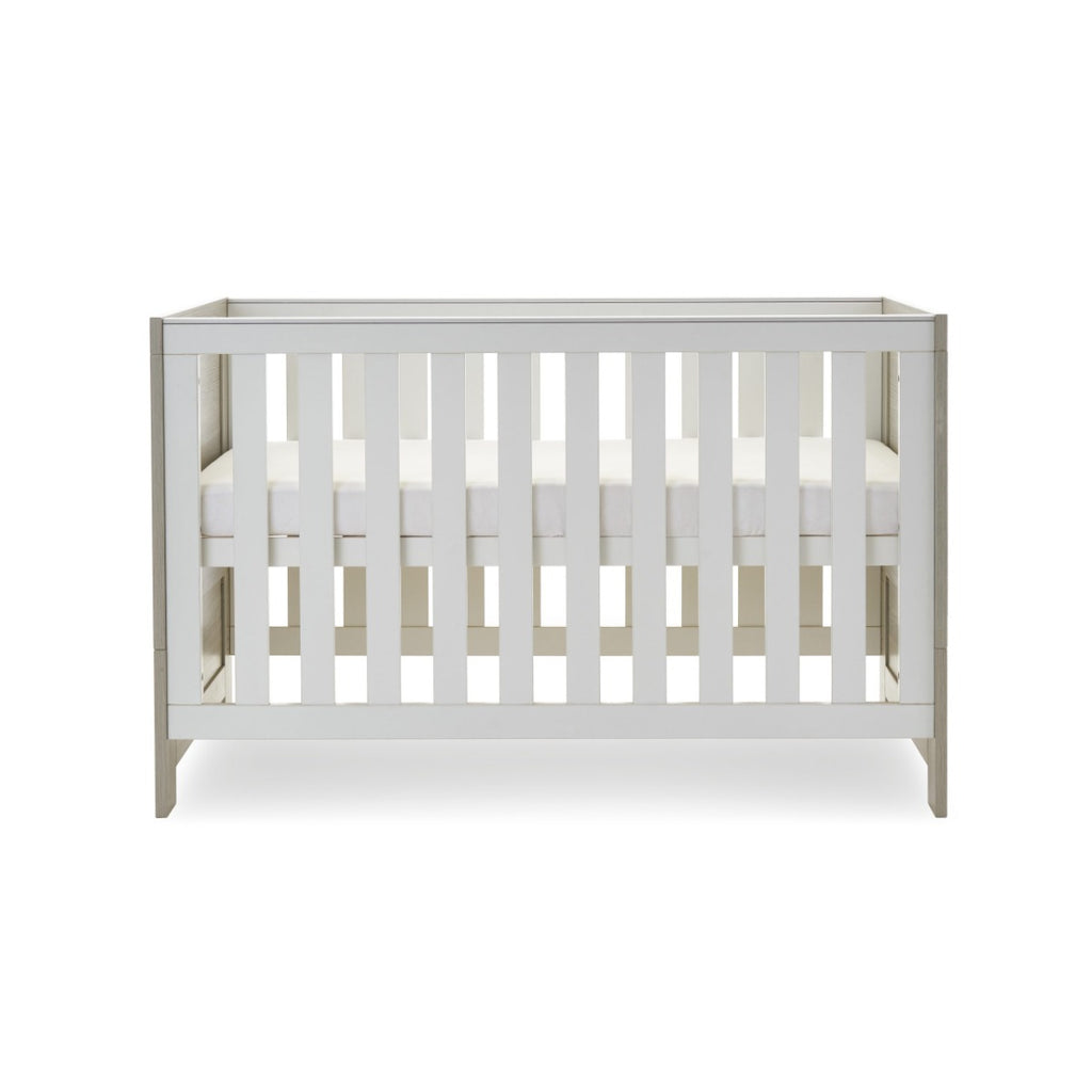 Obaby Nika 3 Piece Room Set -  Grey Wash & White