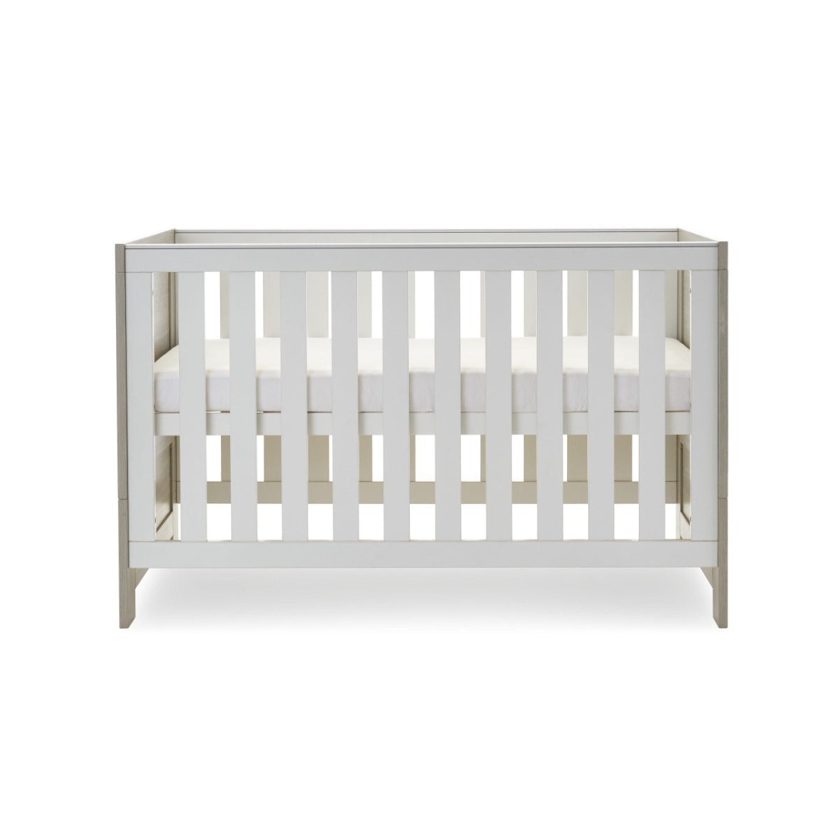 Obaby Nika 3 Piece Room Set -  Grey Wash & White