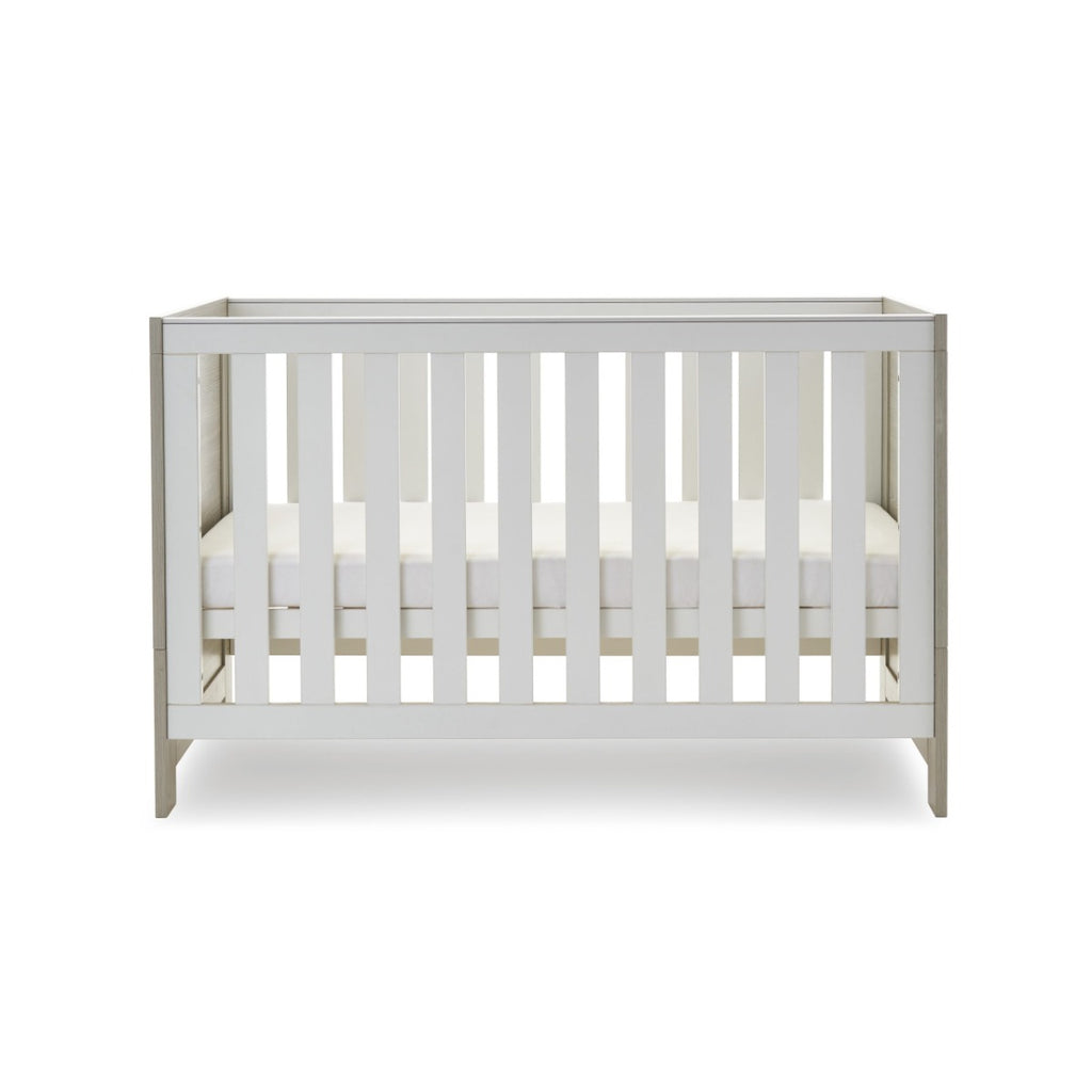 Obaby Nika 3 Piece Room Set -  Grey Wash & White