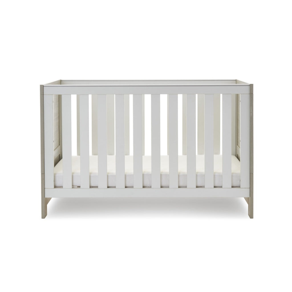 Obaby Nika 3 Piece Room Set -  Grey Wash & White