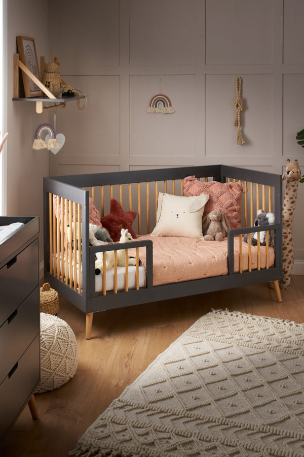 Obaby Maya 2 Piece Room Set - Slate With Natural