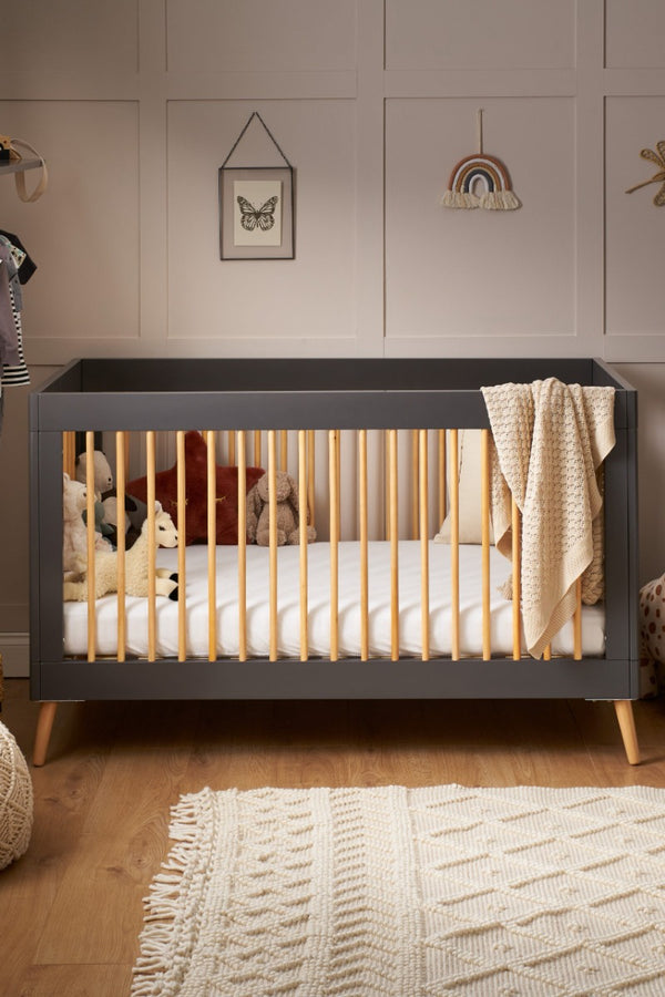 Obaby Maya 2 Piece Room Set - Slate With Natural
