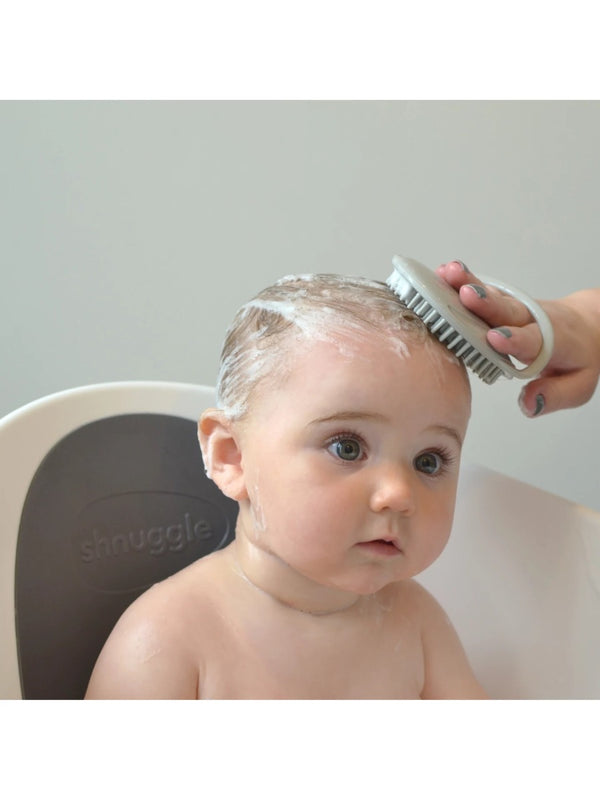 Shnuggle Baby Bath Brush - Grey