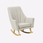 Tutti Bambini Jonah Rocking Chair & Footstool - Pebble