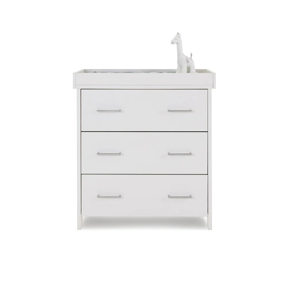 Obaby Nika Changing Unit - White Wash