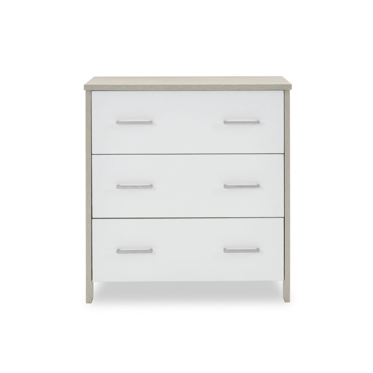 Obaby Nika 3 Piece Room Set -  Grey Wash & White