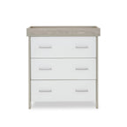 Obaby Nika 3 Piece Room Set -  Grey Wash & White