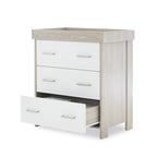 Obaby Nika 3 Piece Room Set -  Grey Wash & White