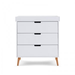 Obaby Maya Changing Unit - White With Natural