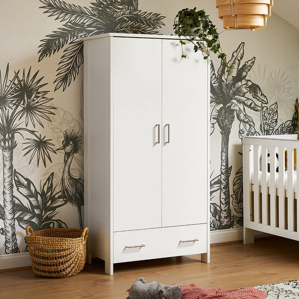 Obaby Nika 3 Piece Room Set -  White Wash