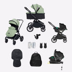 Ickle Bubba Altima All in One Travel System - Sage Green