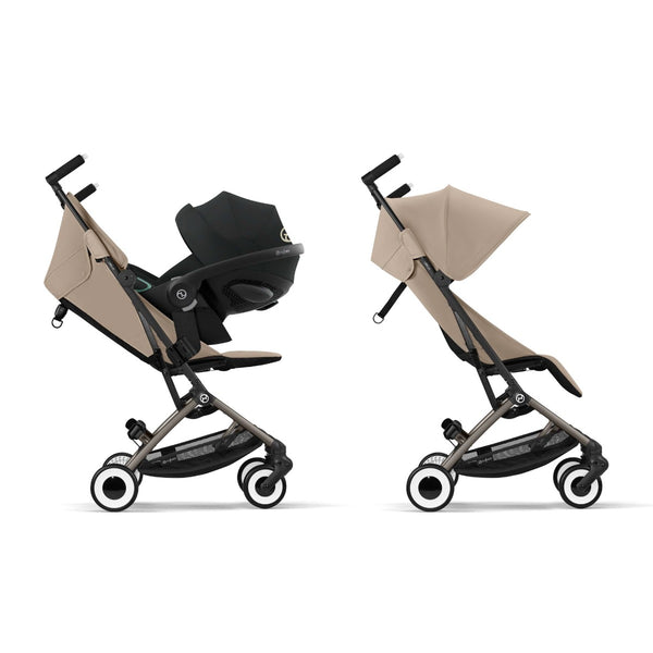 Cybex Libelle Compact Travel Stroller - Almond Beige