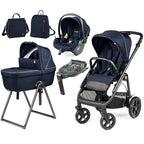 Peg Perego Veloce TC Deluxe Bundle - Blue Shine