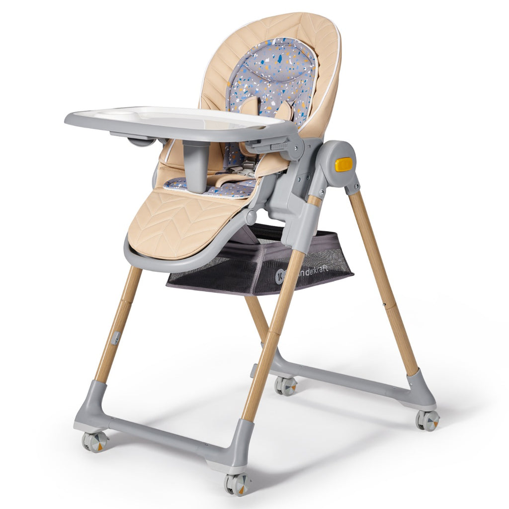 Kinderkraft Lastree 2in1 multipurpose Highchair Wood