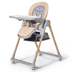 Kinderkraft Lastree 2in1 multipurpose Highchair Wood