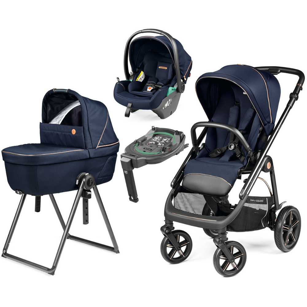 Peg Perego Veloce TC Lite Bundle - Blue Shine