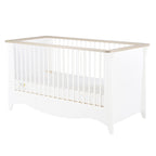 Cuddleco Clara 2 Piece Nursery Furniture Set - White & Ash