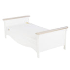Cuddleco Clara 2 Piece Nursery Furniture Set - White & Ash