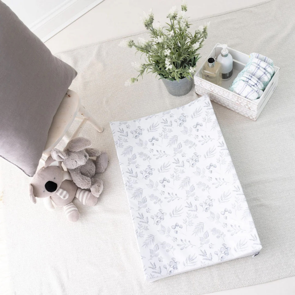 The Gilded Bird Lovely Leaves Wedge Changing Mat