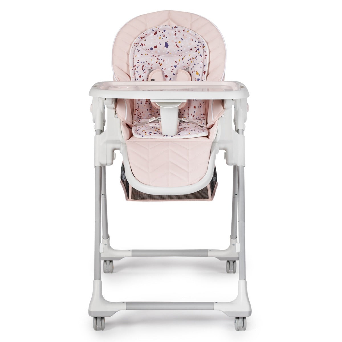 Kinderkraft LASTREE 2-in-1 Multipurpose Highchair Pink