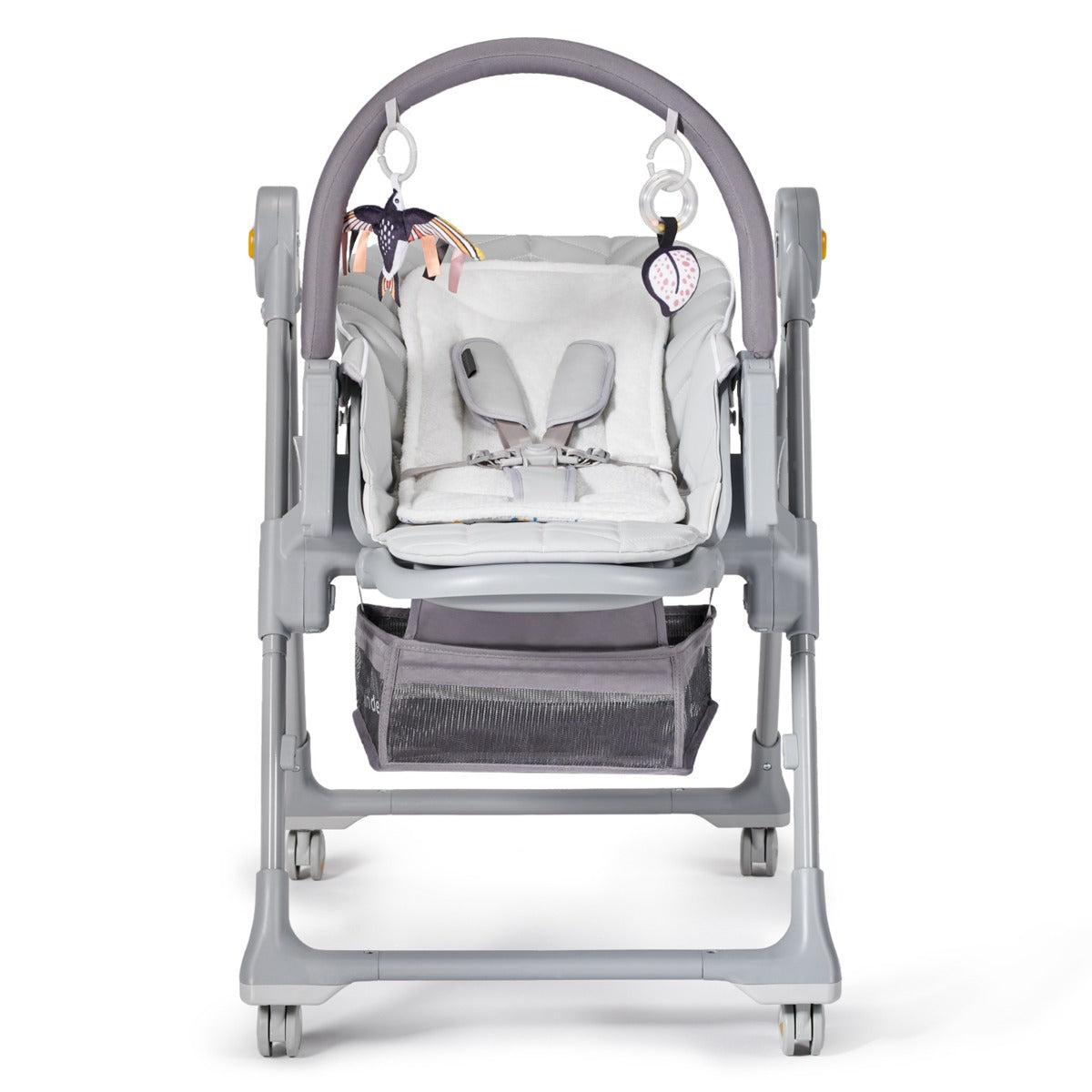 Kinderkraft LASTREE 2-in-1 Multipurpose Highchair Grey
