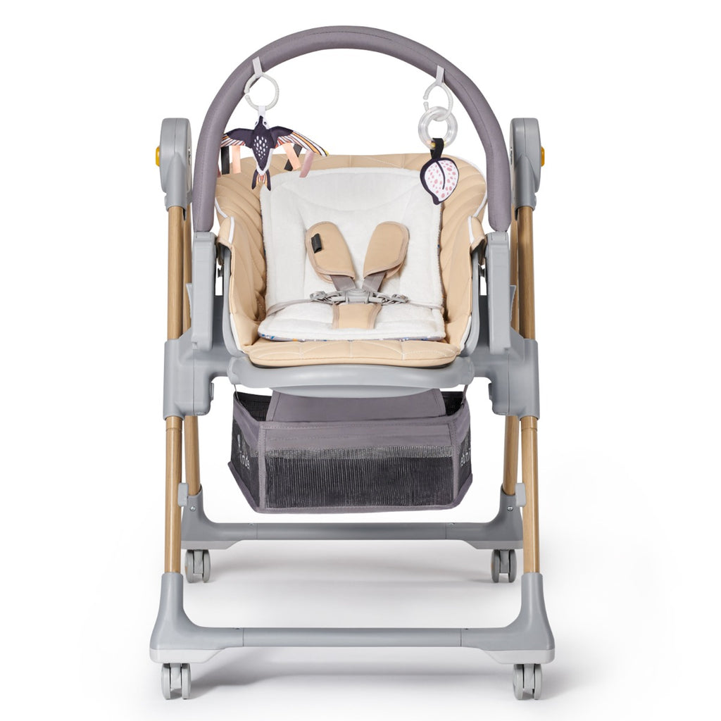 Kinderkraft LASTREE 2-in-1 Multipurpose Highchair Wood