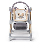 Kinderkraft LASTREE 2-in-1 Multipurpose Highchair Wood