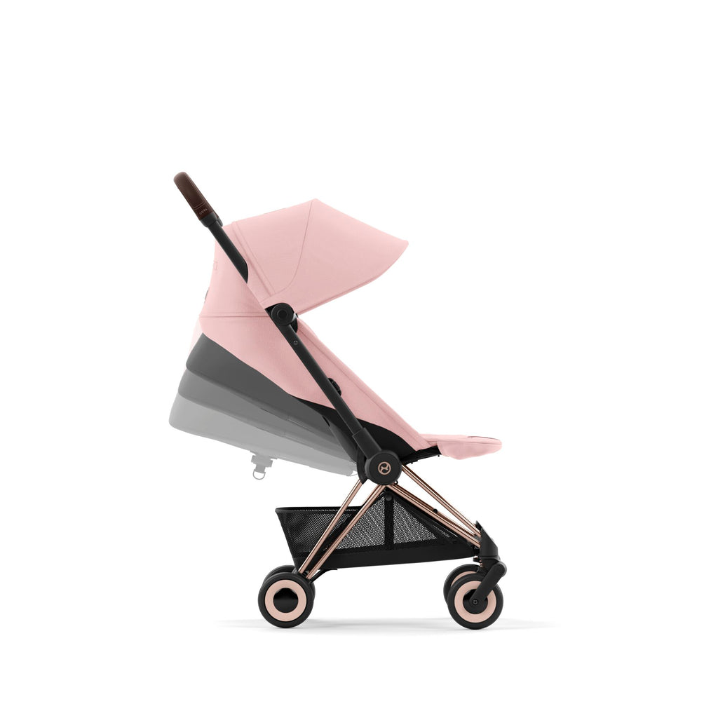 Cybex Coya Compact Stroller - Rosegold Frame