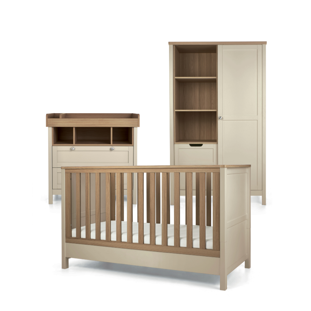 Mamas & Papas Harwell 3 Piece Furniture Set - Cashmere