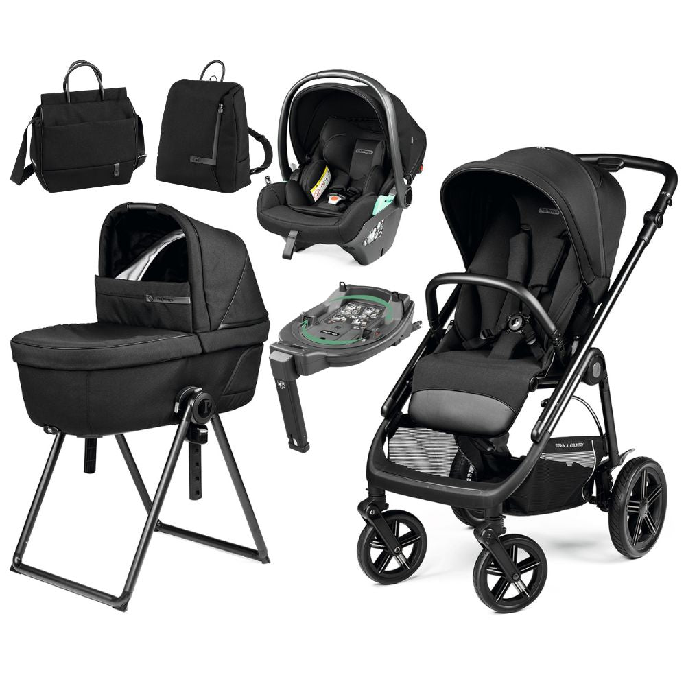 Peg Perego Veloce TC Deluxe Bundle - True Black