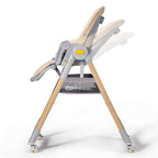 Kinderkraft LASTREE 2-in-1 Multipurpose Highchair Wood